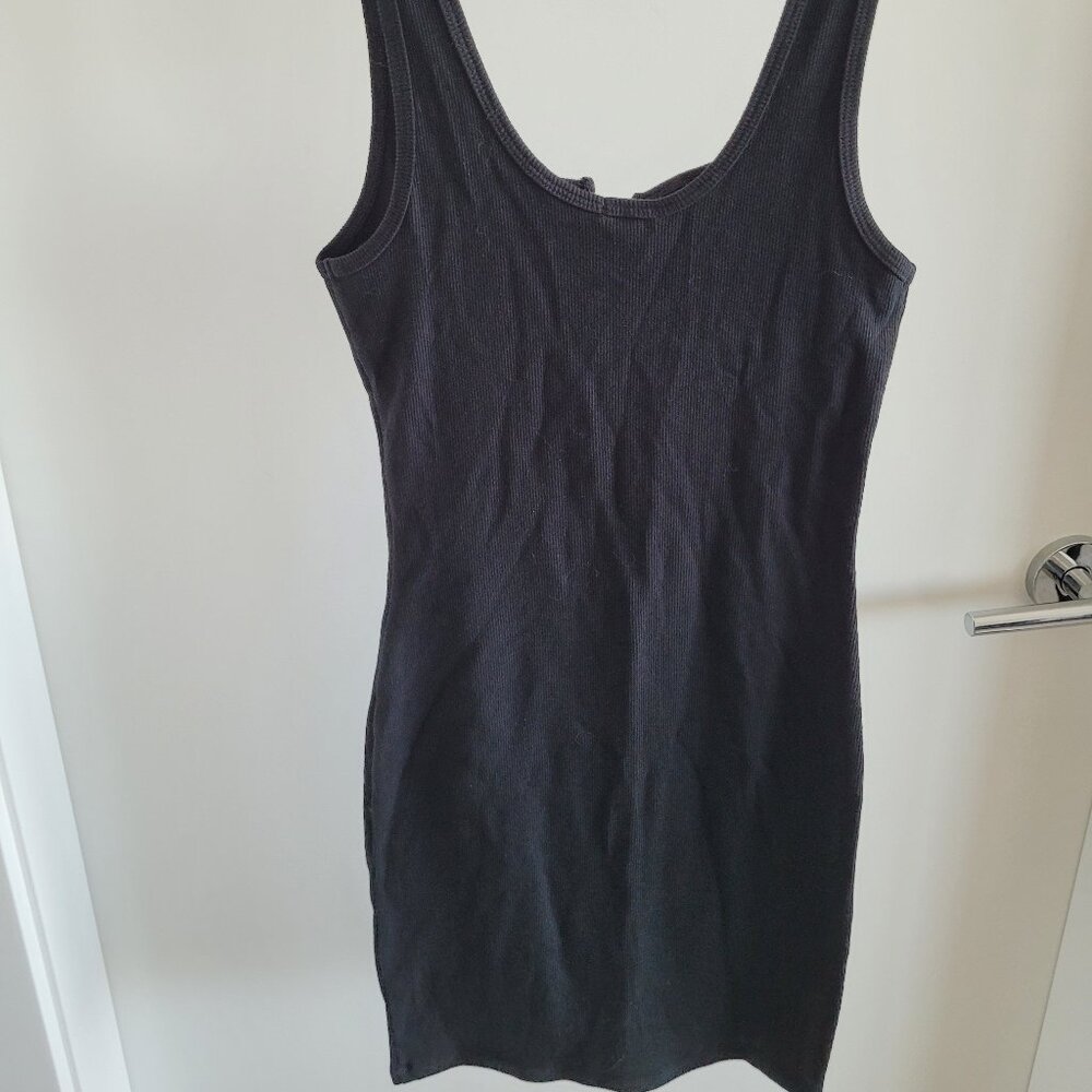 Garage Black Bodycon Dress